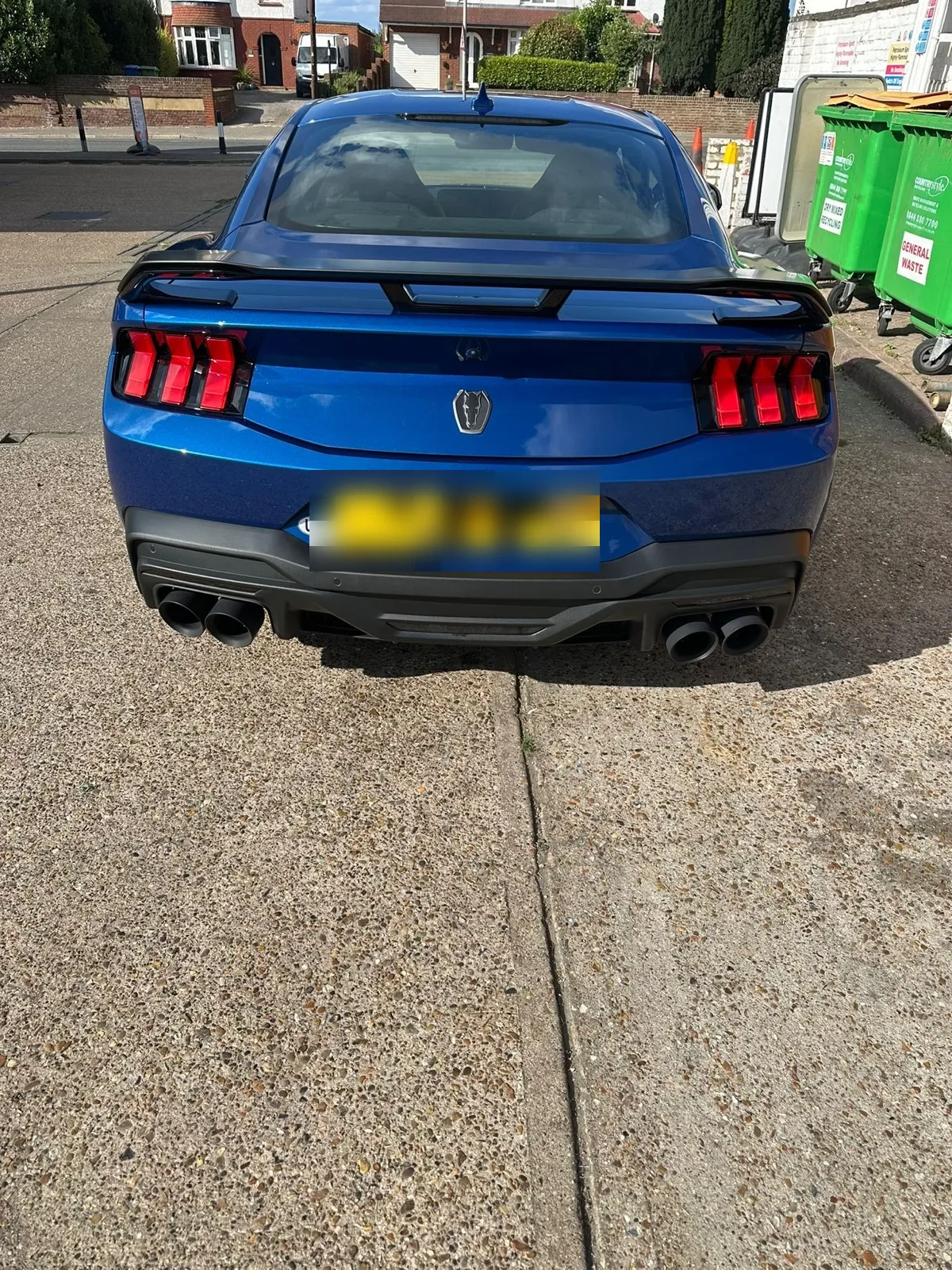 Ford Mustang fresh off the bay